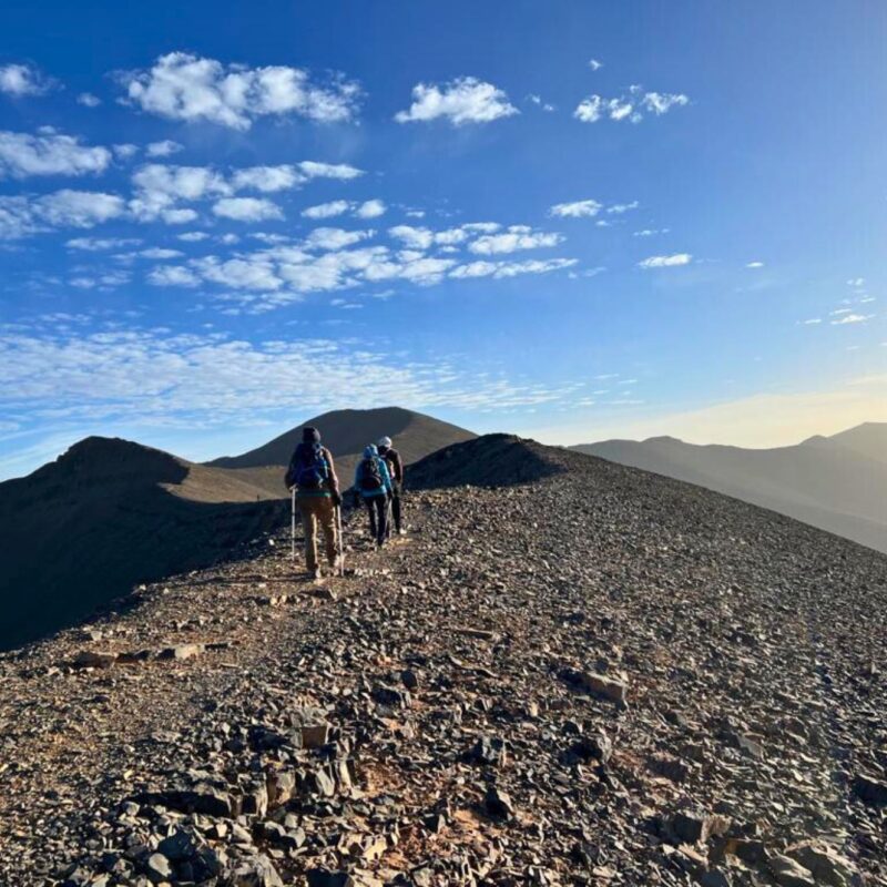 Ascension du sommet M'Goun au Maroc (4 068 m)