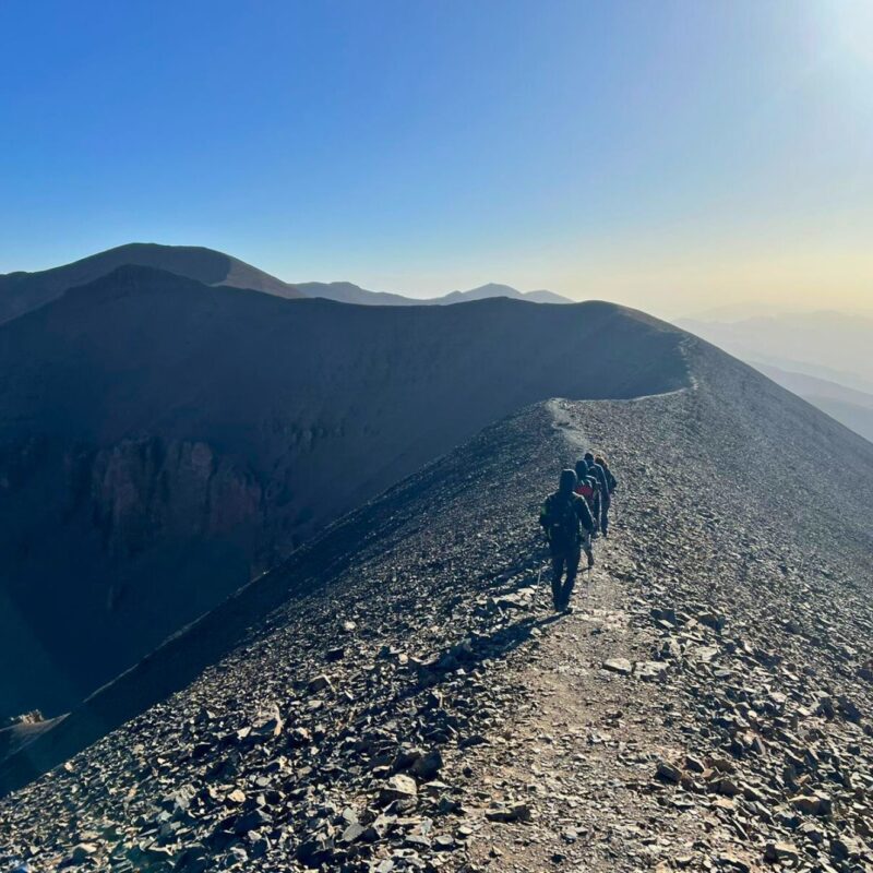 Ascension du sommet M'Goun au Maroc (4 068 m)